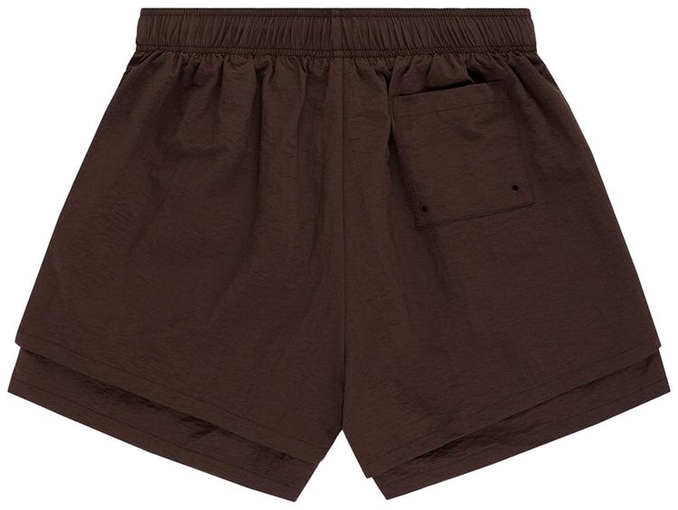 Sp5der OG Web Double Layer Short Brown