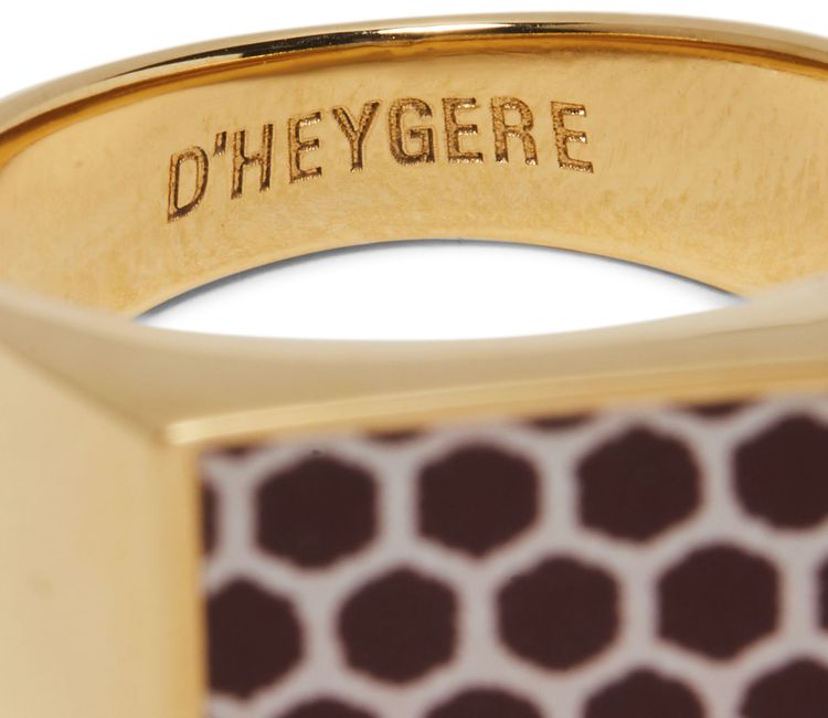 GOAT Exclusive for Manifesto Dheygere Square Match Striker Signet Ring