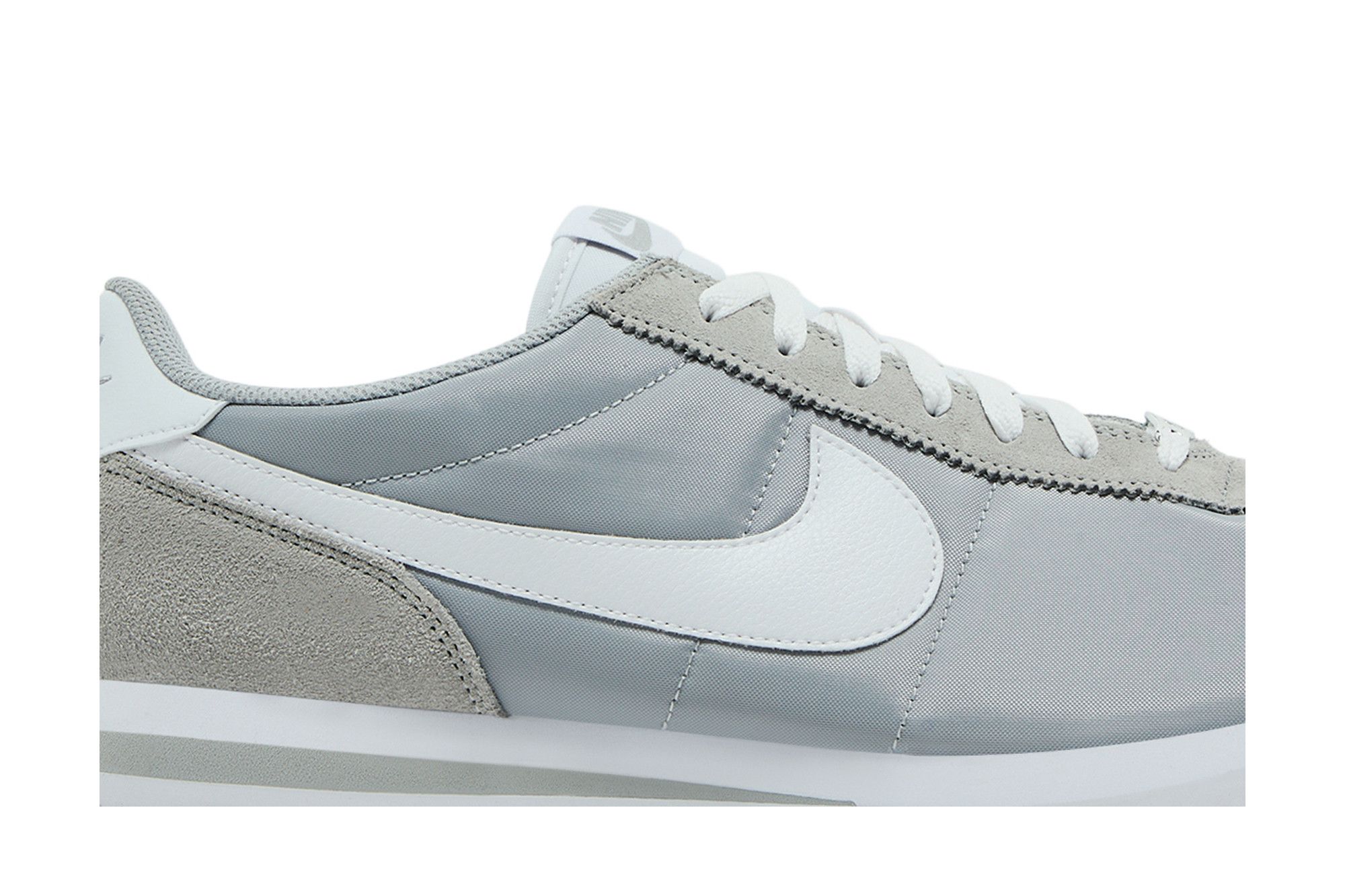 nike cortez silver