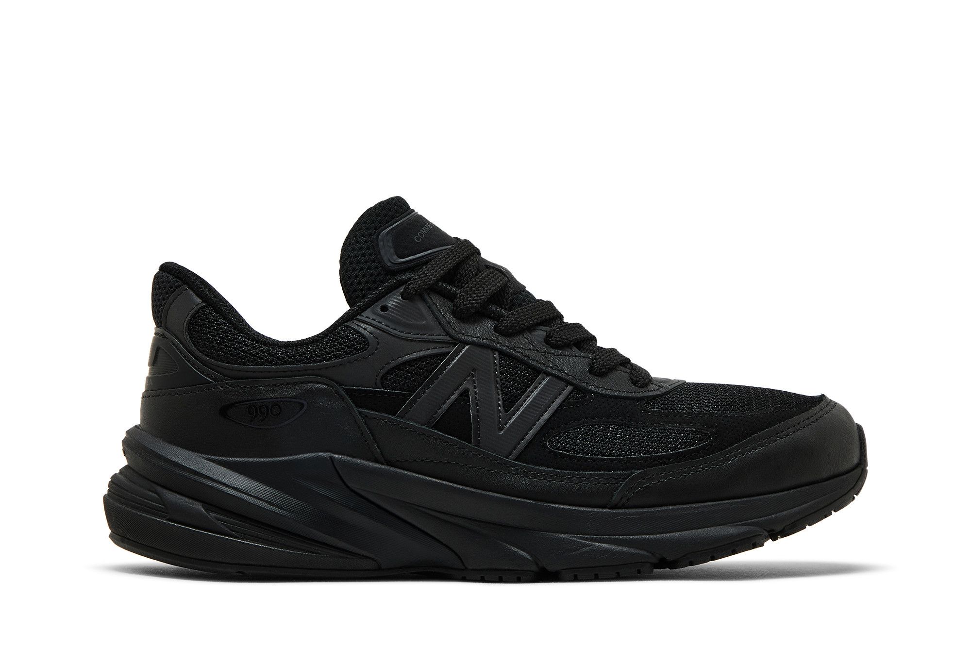 新品27㎝ コムデギャルソン NewBalance 990V6 オールブラック Buy Comme des Garçons Homme x 990v6 Made in USA 'Black