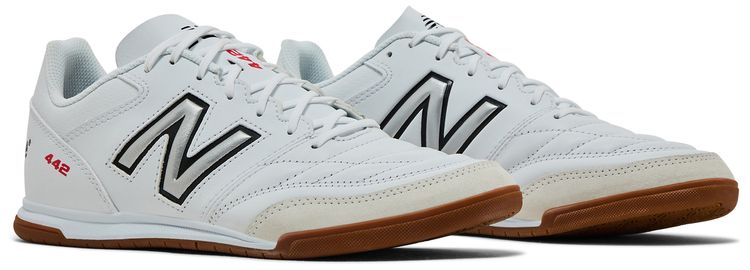 New Balance 442v2 Team IN White Black Gum