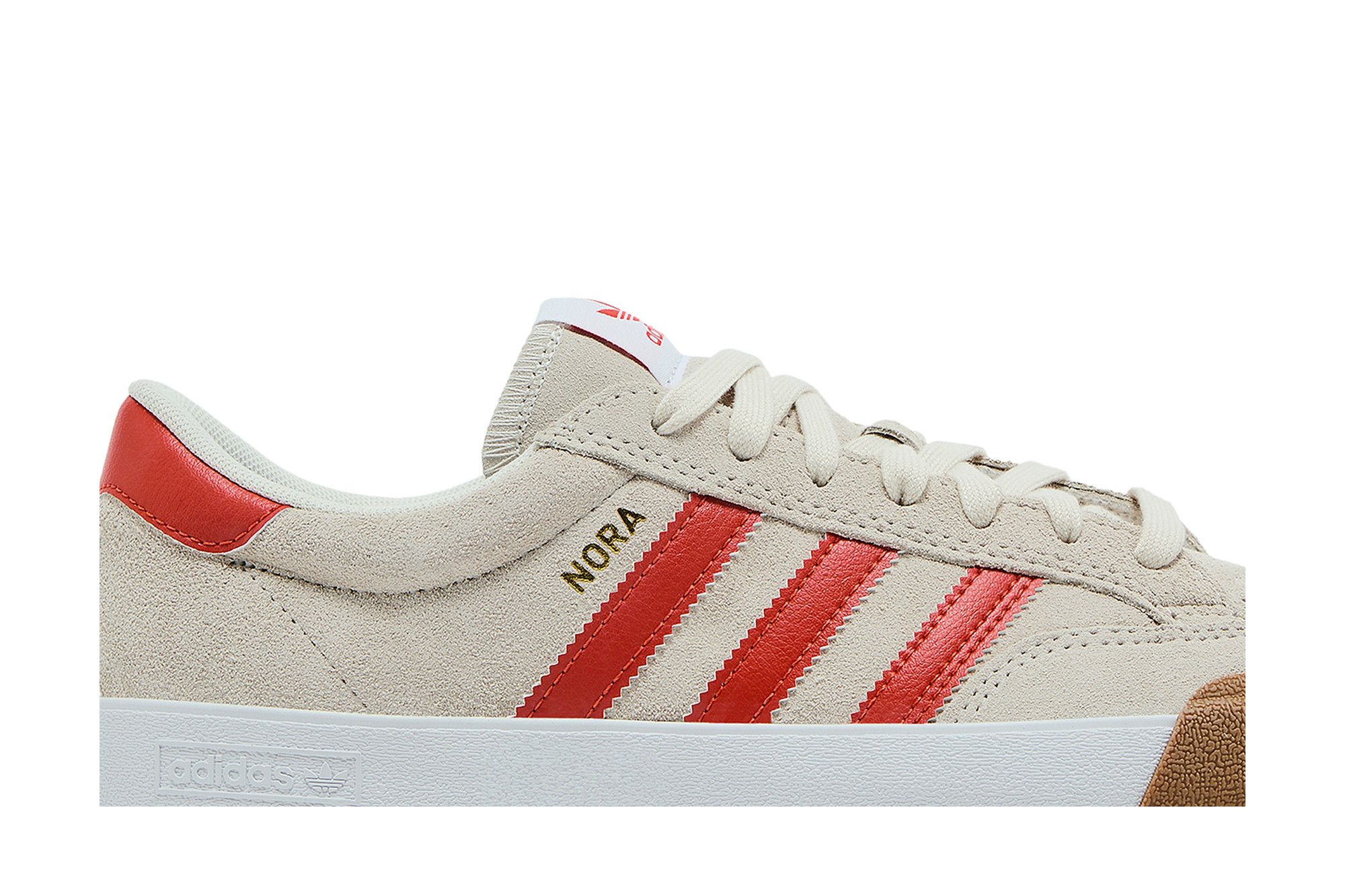 スニーカー adidas Nora Wonder White Orange Adidas Nora Wonder White/Orange/Gum – Xtreme Boardshop