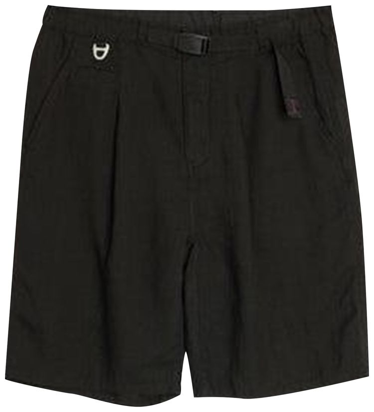 Undercover Belted Linen Short Black