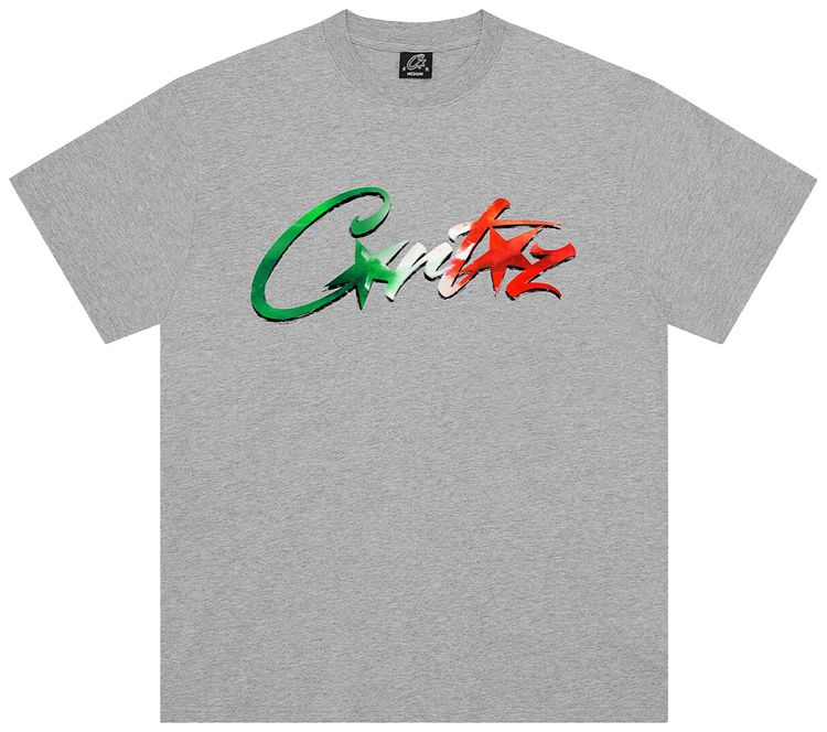 Corteiz Allstarz Italia Tee Grey