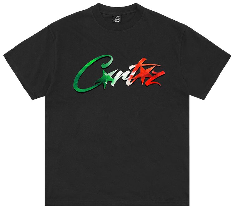 Corteiz Allstarz Italia Tee Black