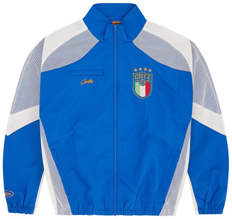 Corteiz Italia Shuku Jacket BlueWhite