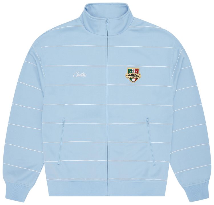 Corteiz Italia Track Jacket Baby Blue