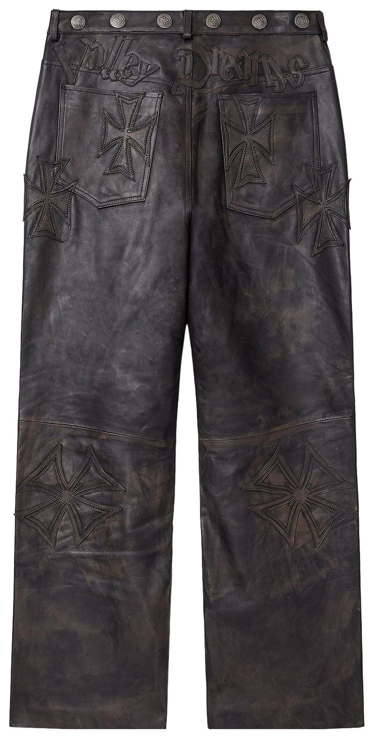 Vale Forever Leather Croxxx Denim Black