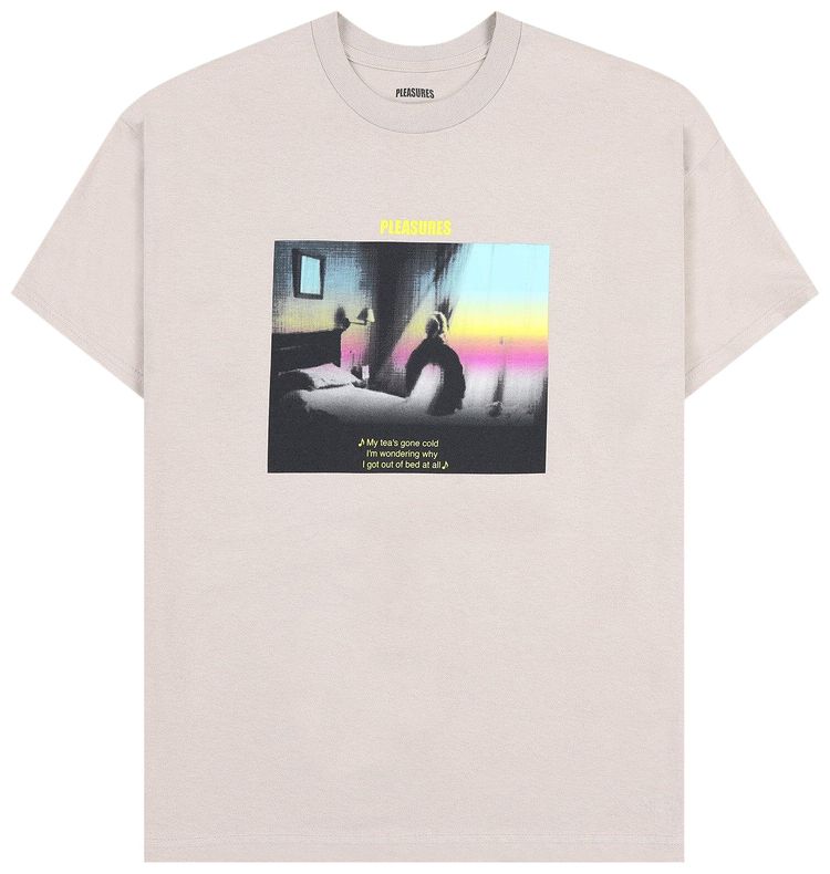 Pleasures Window T Shirt Tan