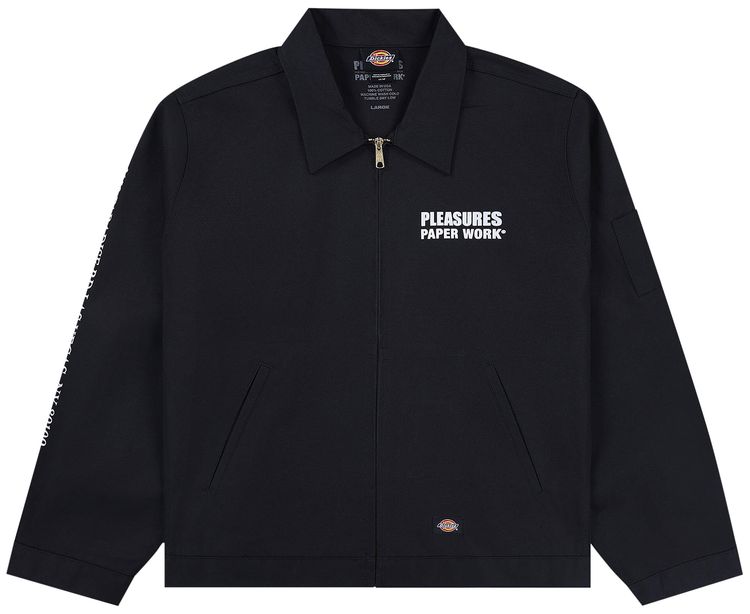 Pleasures Trauma Dickies Jacket Black