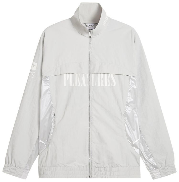 Pleasures x Puma Cellerator Track Jacket Glacial Grey