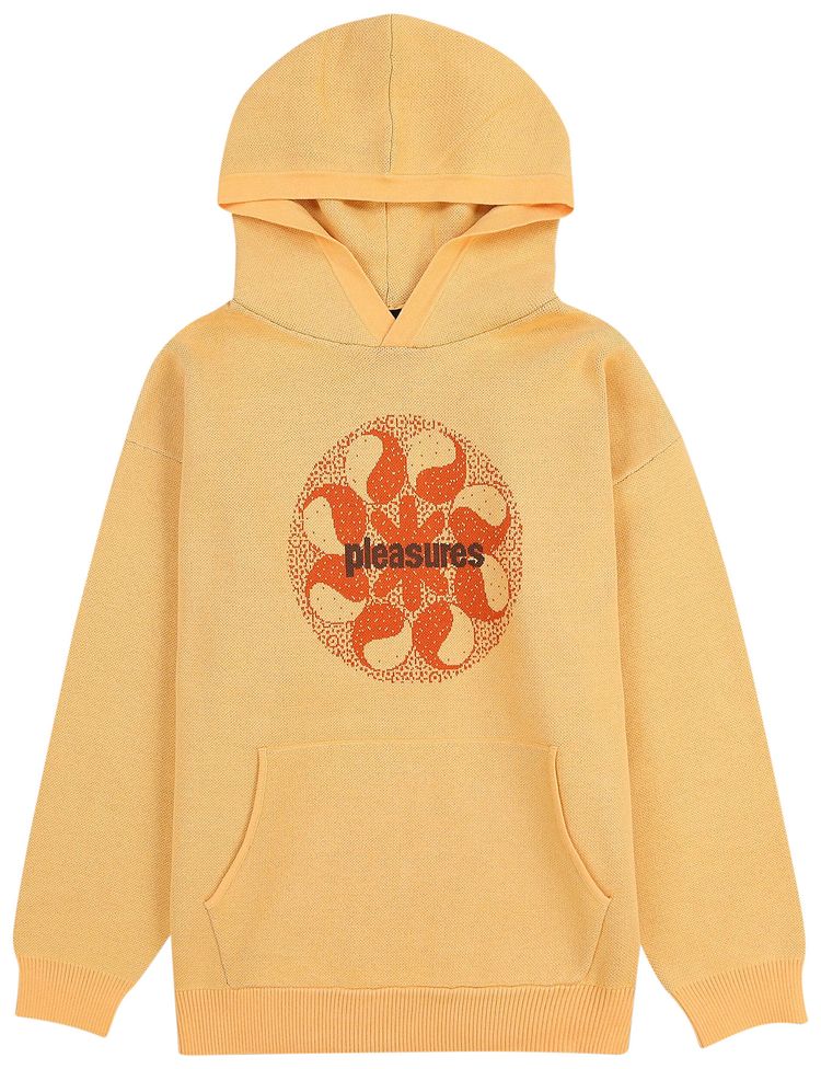 Pleasures Balance Jacquard Hoodie Peach