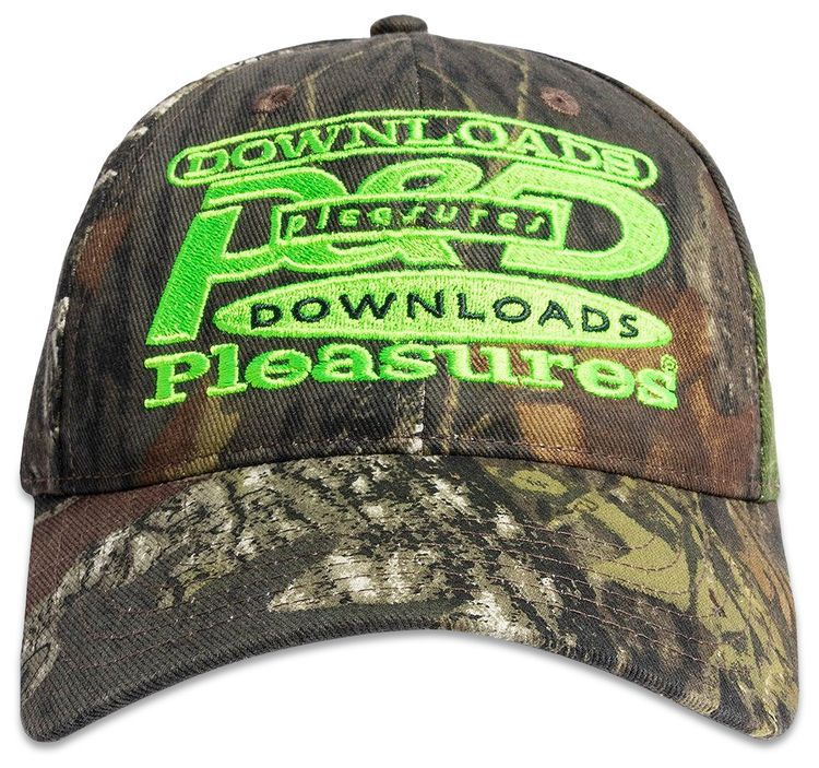 Pleasures Downloads Cap Camo