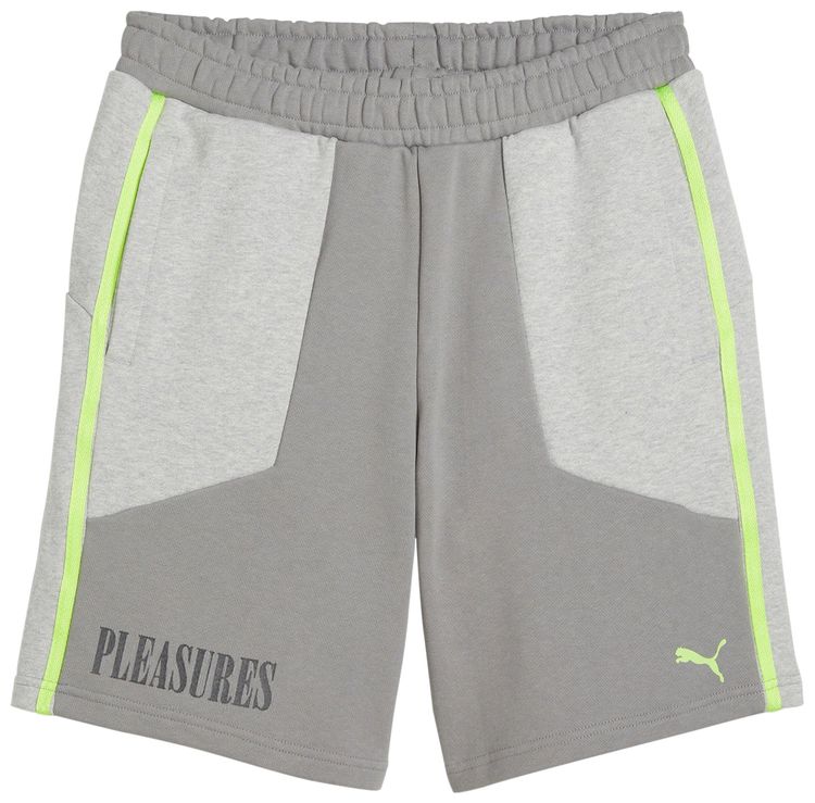 Pleasures x Puma Shorts Light Grey Heather