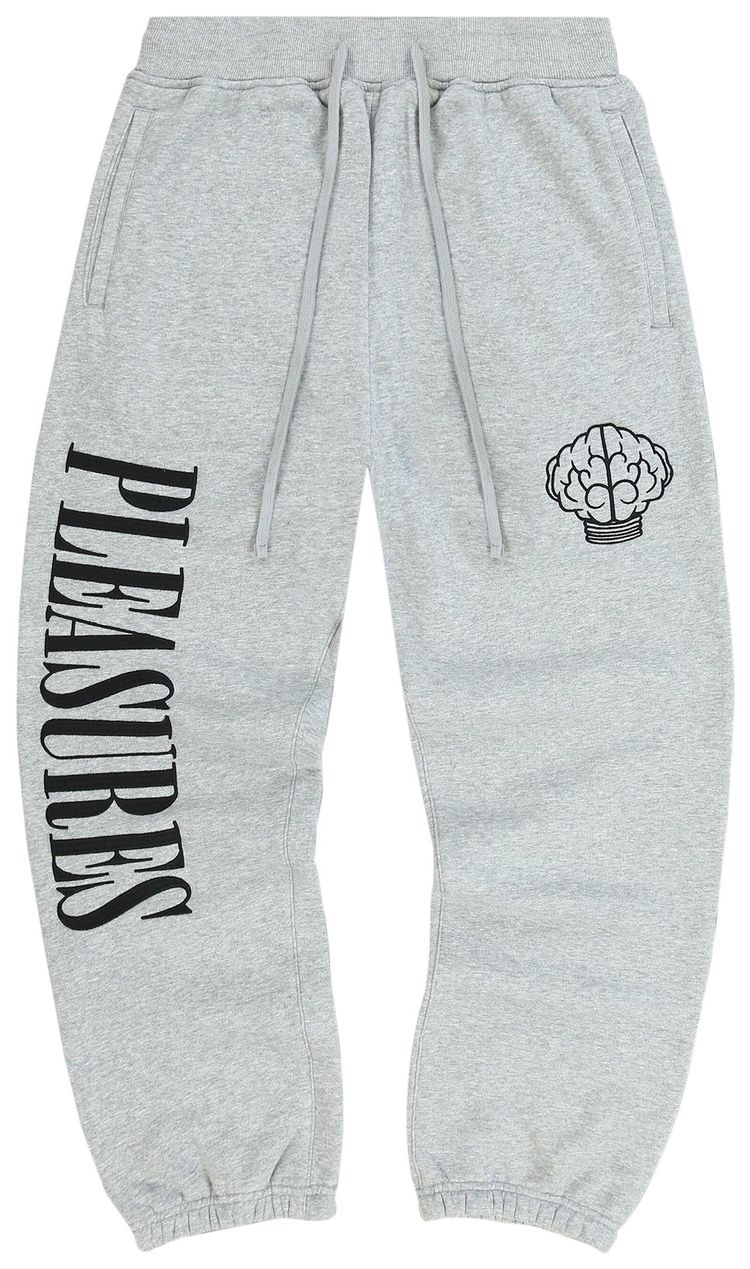 Pleasures Nerd Sweatpants Heather Grey