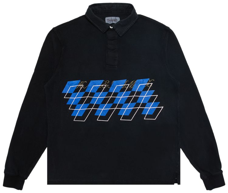 GOAT Exclusive for Manifesto Thames MMXX Kaleidoscope Rugby Polo