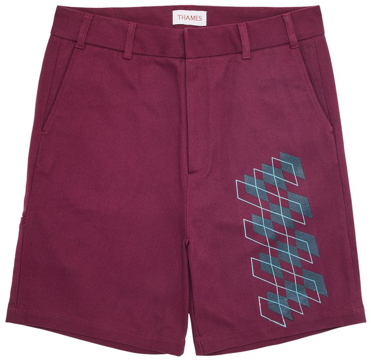 GOAT Exclusive for Manifesto Thames MMXX Kaleidoscope Bermuda Shorts