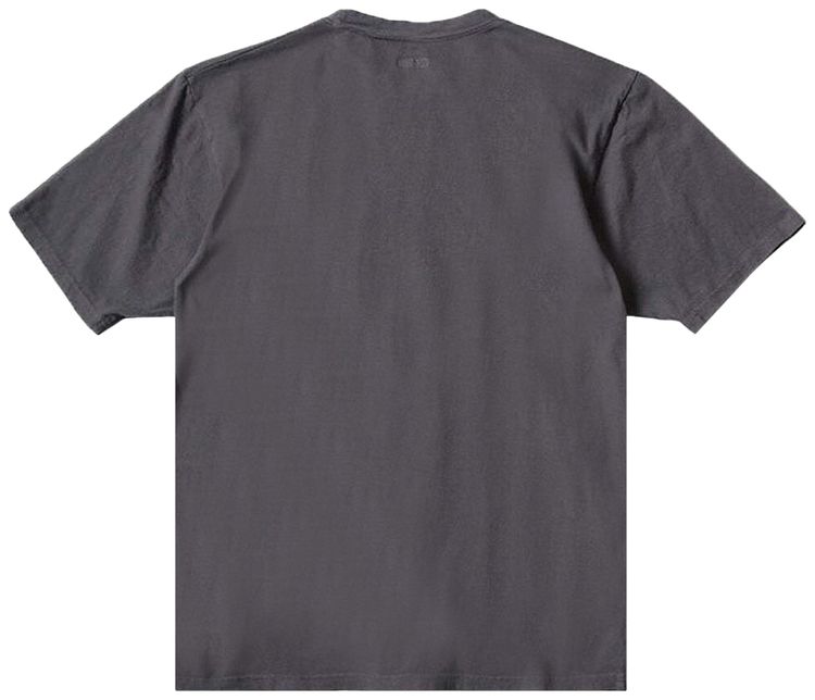 Kapital Jersey Crew T Shirt Buster Peckish Bowy Ink Black