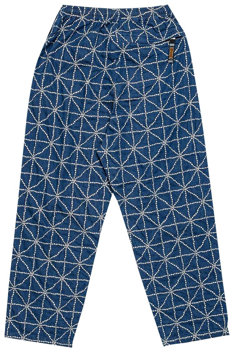 Kapital Denim Folk Dojo With Knee Easy Baggy Pants Midtone