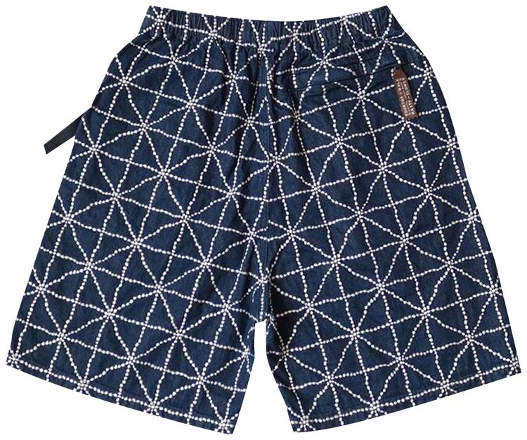 Kapital Denim Folk Dojo Easy Shorts Dark