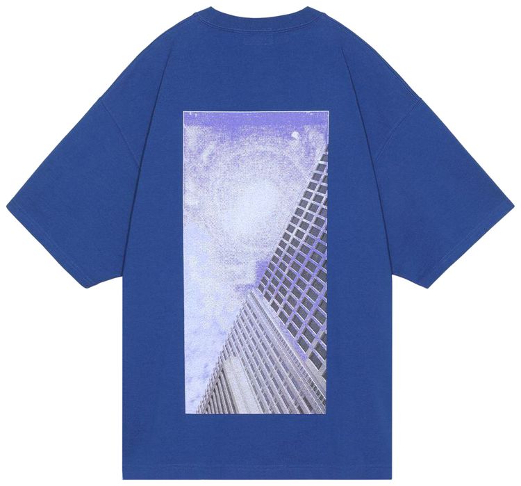 Cav Empt MD The Monitors Heavy T Shirt Blue
