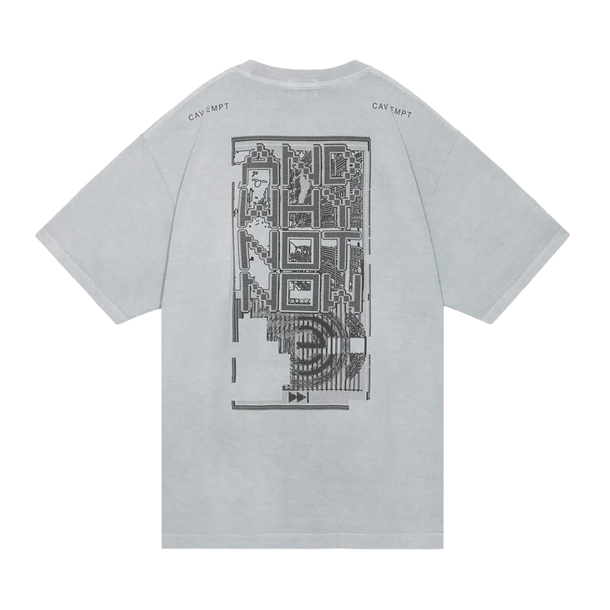 Buy Cav Empt Overdye MD Momentum T-Shirt 'Grey' - CES27T08 GREY