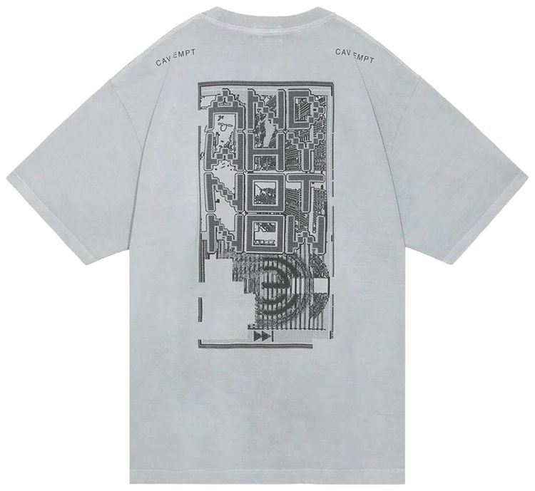 Cav Empt Overdye MD Momentum T Shirt Grey