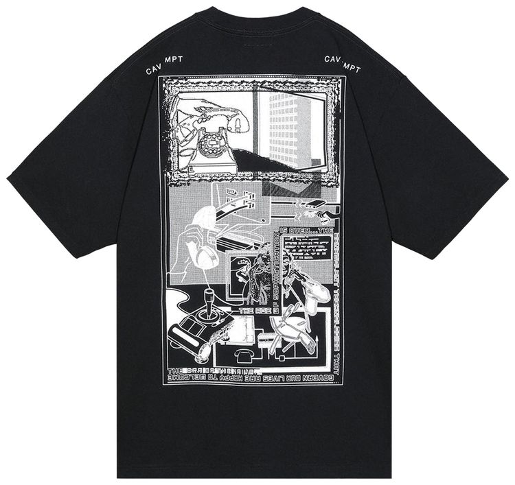 Cav Empt MD Crash Vacui T Shirt Black