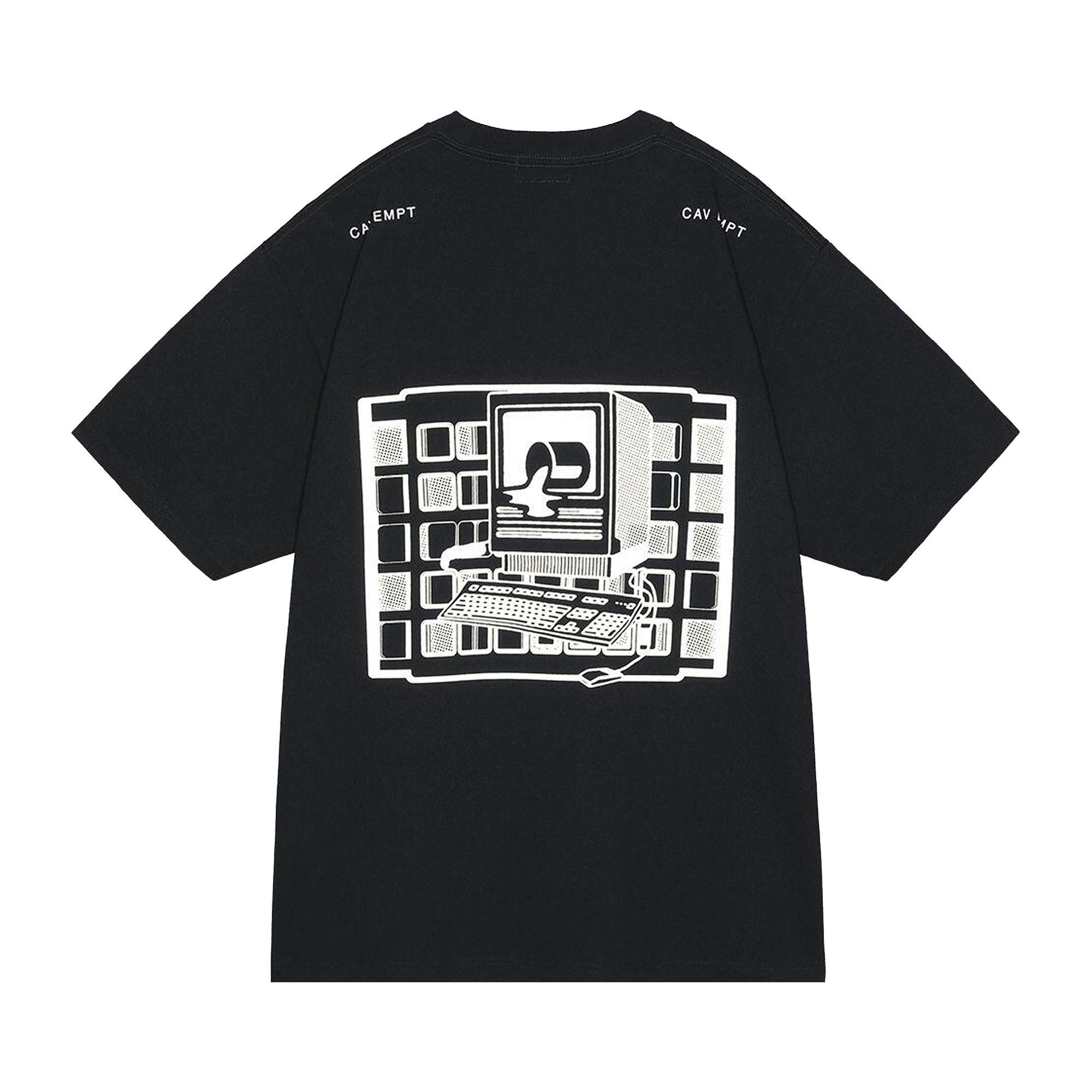 Buy Cav Empt MD Simulsplash T-Shirt 'Black' - CES27T04 BLAC | GOAT CA