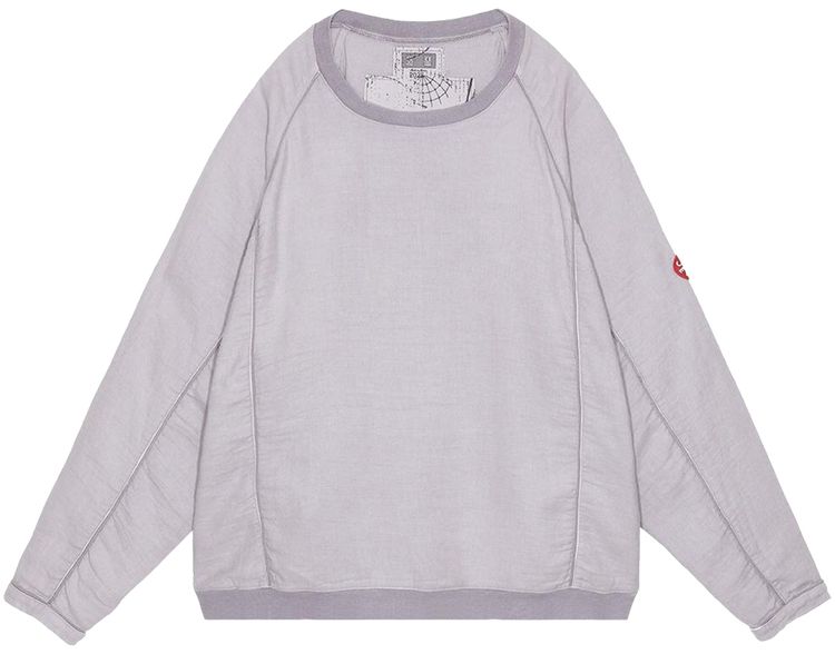 Cav Empt Overdye Raglan Gauze Long Sleeve Grey