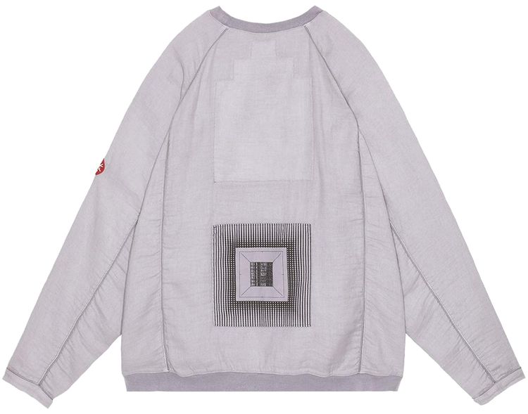 Cav Empt Overdye Raglan Gauze Long Sleeve Grey