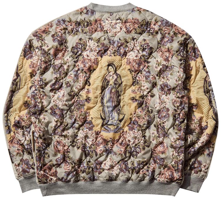 Kapital Top Fleece Knit Bivouac Big Sweatshirt Peckish Maria Beige