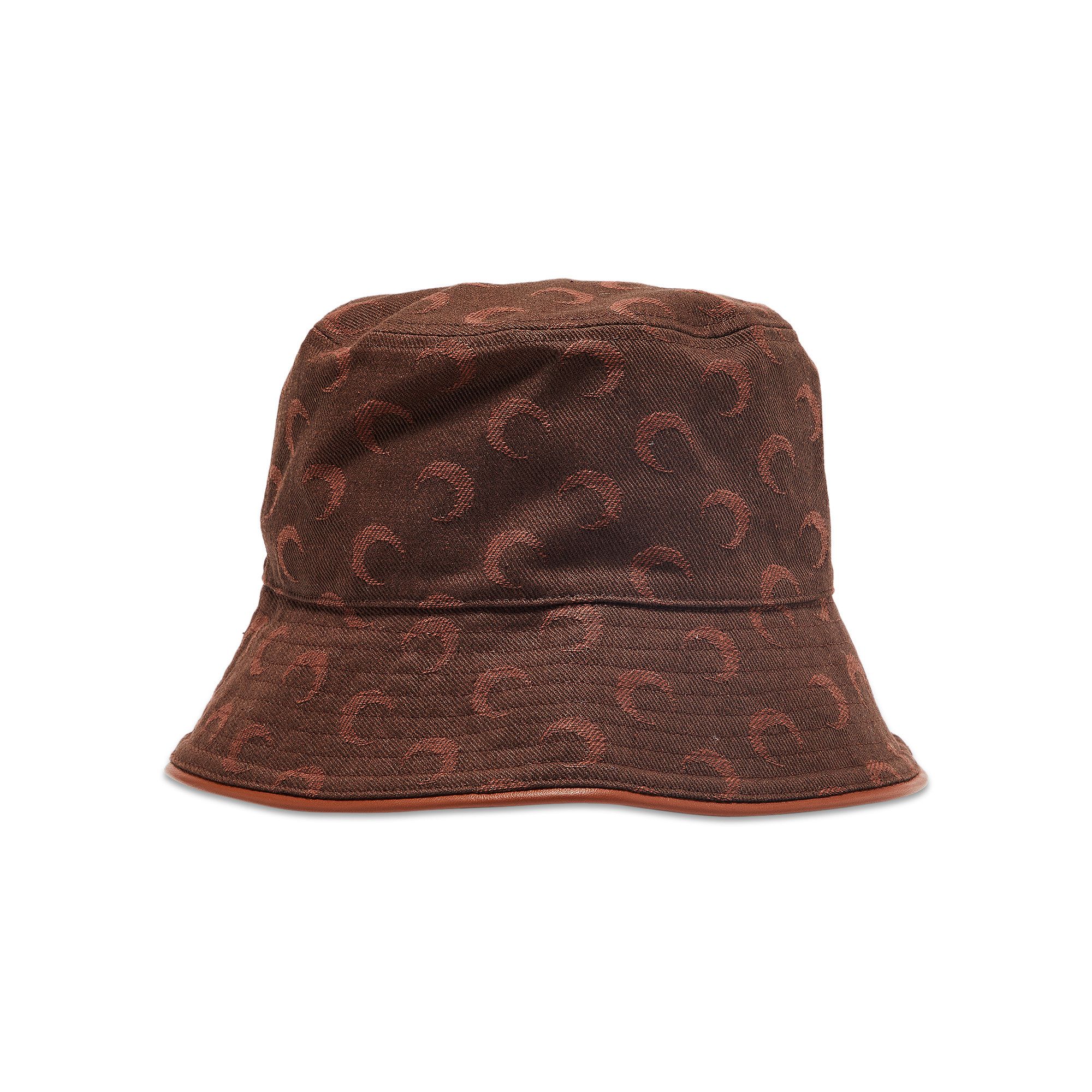 定率割引 往復 Serre Marine Buy Moon 'Brown Hat Bucket Twill Jacquard 帽子