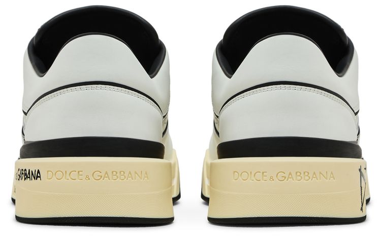 Dolce  Gabbana New Roma Low Allover Graffiti   White