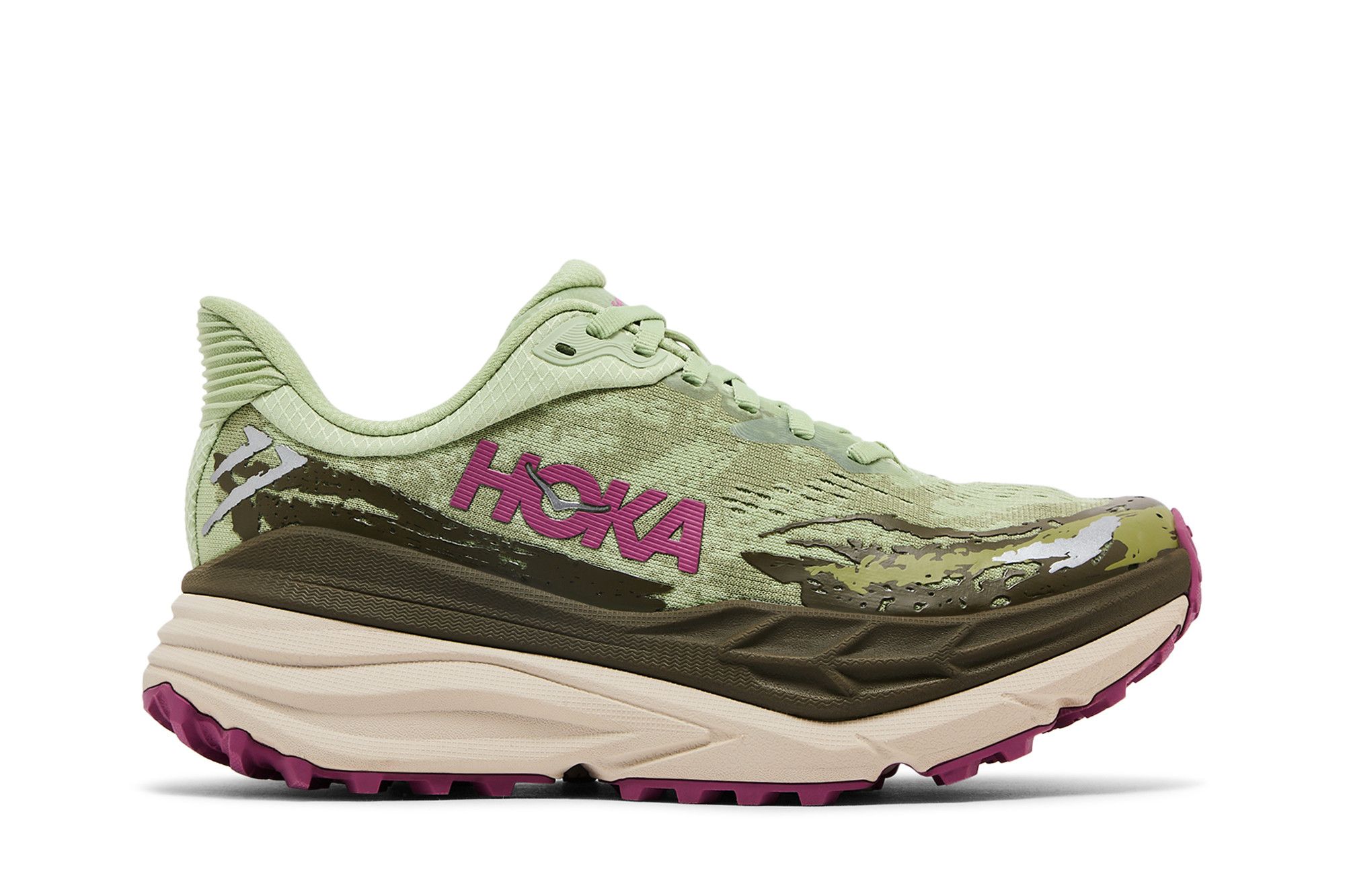 Buy HOKA Wmns Stinson 7 'Seed Green Beet Root' - 1141531 SNBT | GOAT
