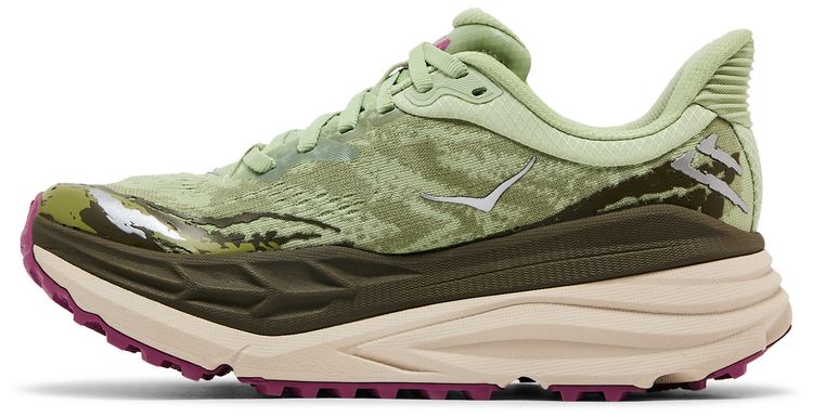 HOKA Wmns Stinson 7 Seed Green Beet Root