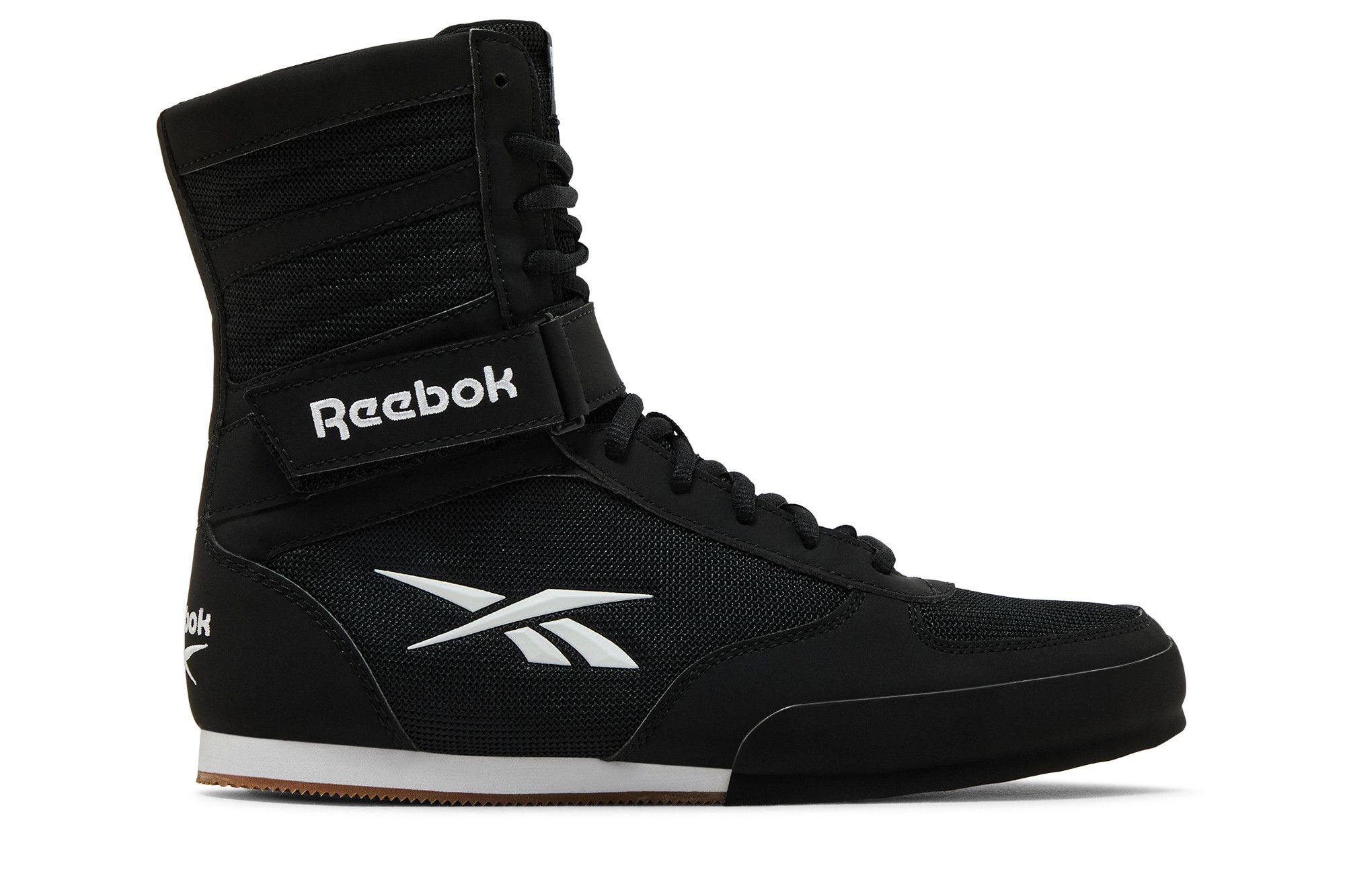 【新品未使用】REEBOK BOXING BOOT-BUCK リーボック  黒 Reebok Men's Boxing Boot-Buck Sneaker, Delta Black/White, 14