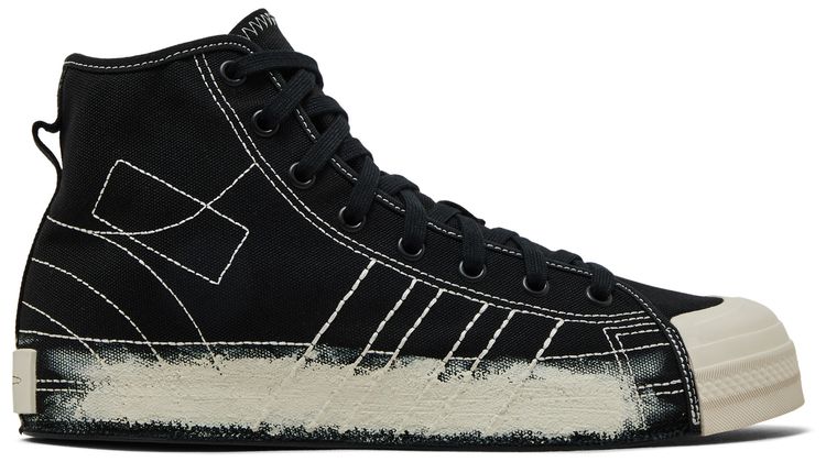 Adidas Y 3 Nizza High Black Talc