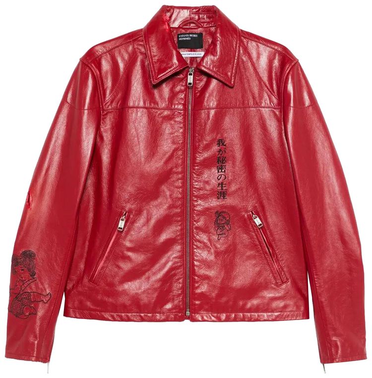 Enfants Riches Deprimes Bully Jacket RedBlack