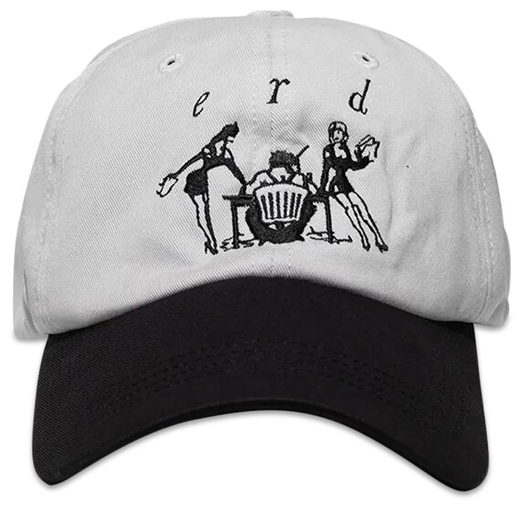 Enfants Riches Deprimes Secretary 6 Panel Hat IvoryBlack