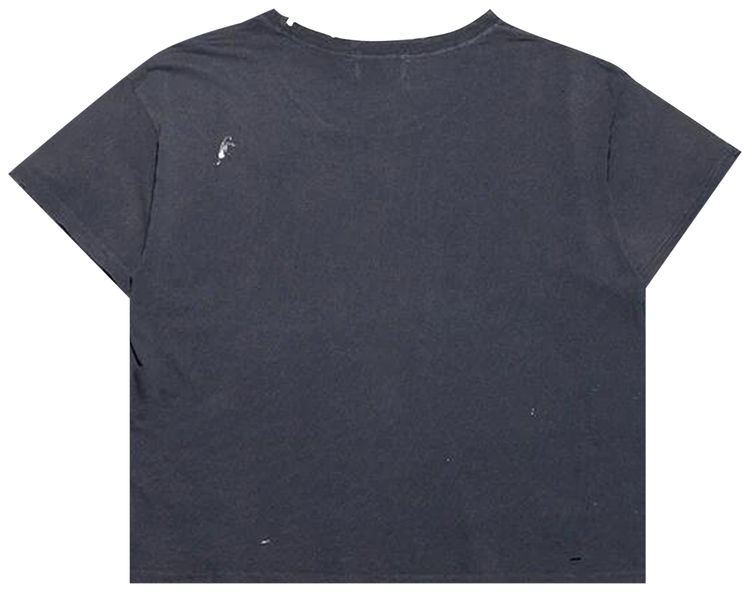 Enfants Riches Deprimes Classic Logo T Shirt Damaged Black