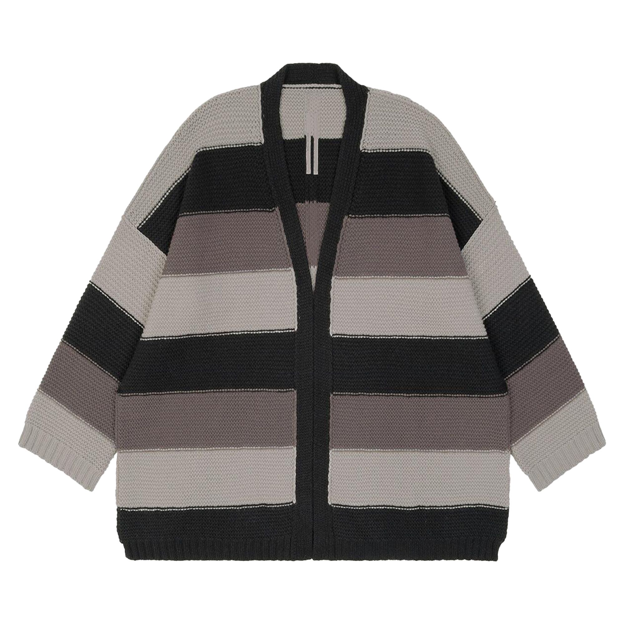 Rick Owence カーディガン ブラック グレー Buy Rick Owens Pitti Cardigan 'Black/Pearl/Dust' - RU02E1685 KWV