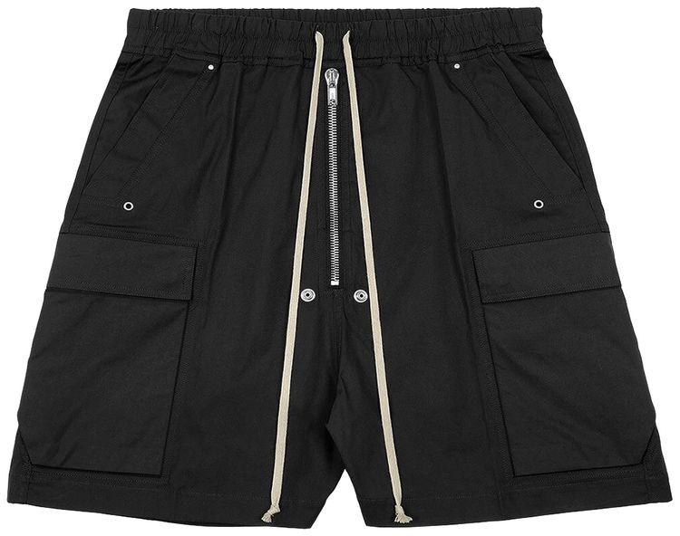 Rick Owens Cargobela Shorts Black