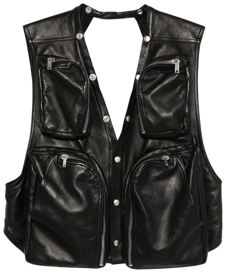 Rick Owens Cargo Vest Black