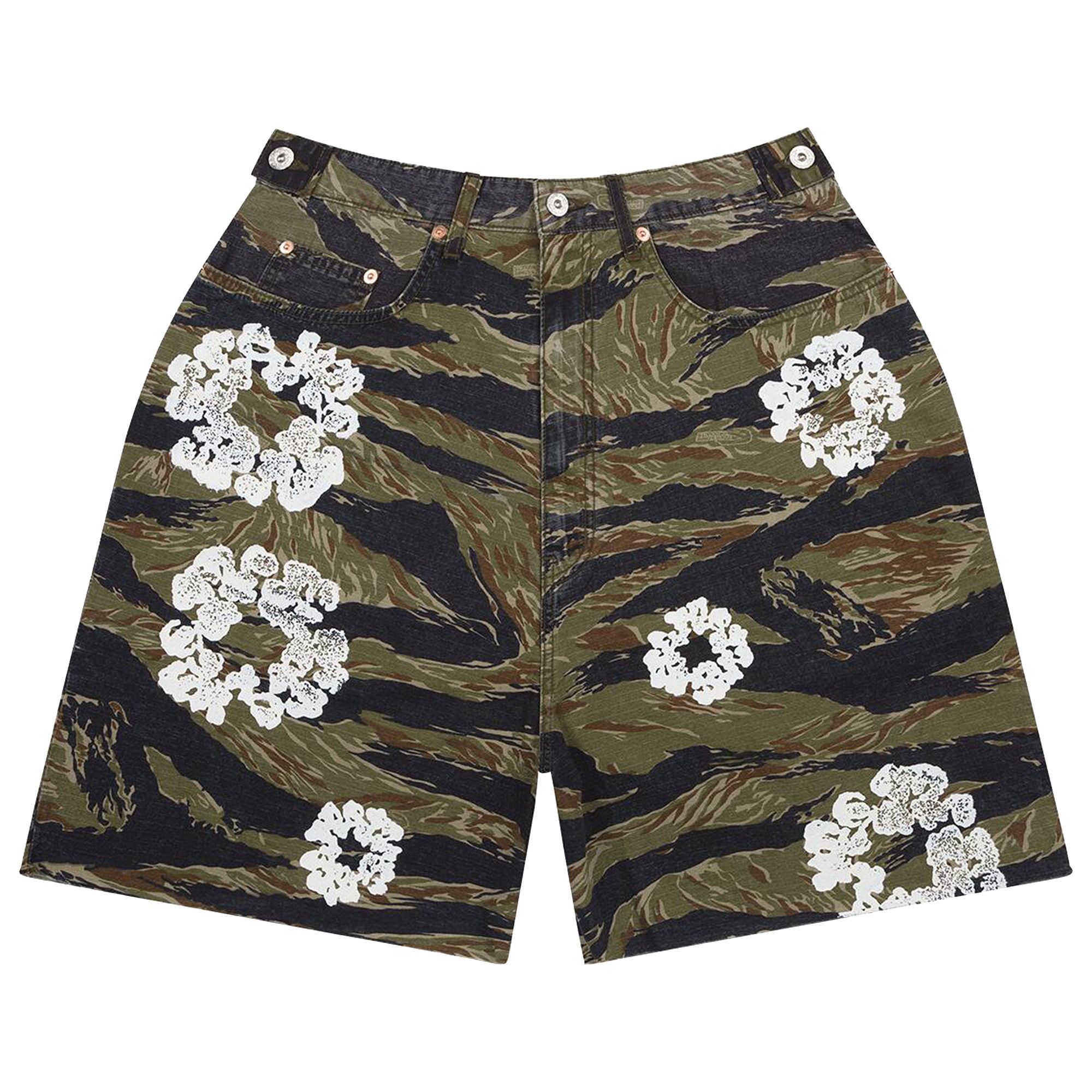 ちゃんゆな　DENIM TEARS CAMO SHORTS デニムティアー Cloud Camo Denim Shorts – DENIM TEARS