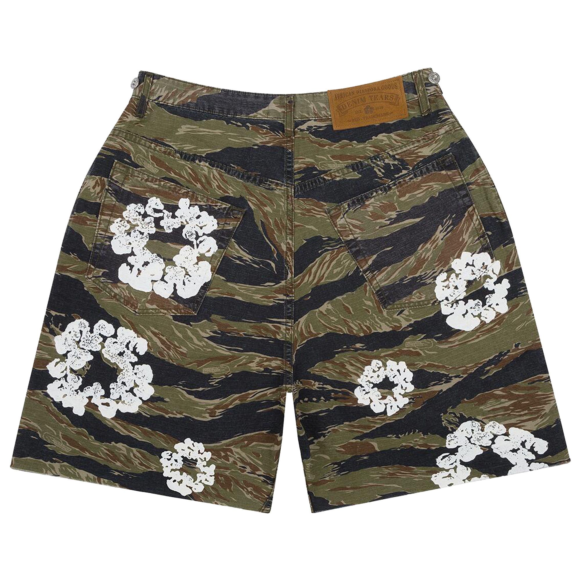 Buy Denim Tears Tiger CW Short 'Camo' - SS25BRD0051679 | GOAT