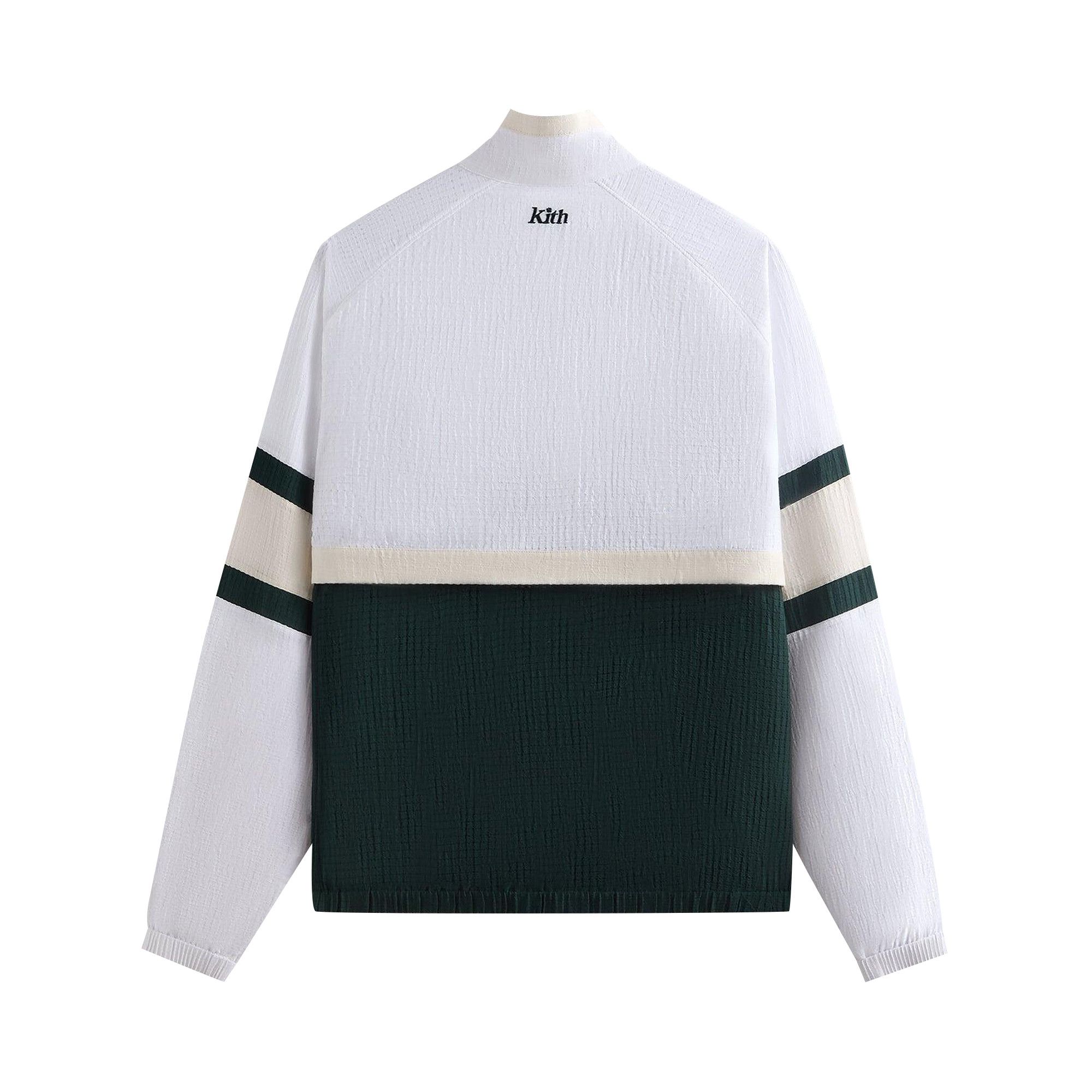 Buy Kith x Wilson Dobby Track Jacket 'White' - KHM010885 101 | GOAT