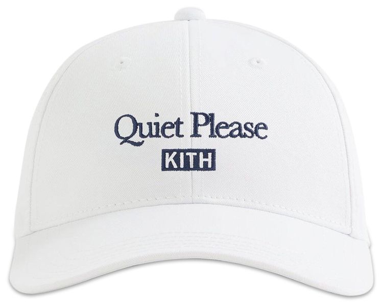 Kith x Wilson Twill Aaron Cap White