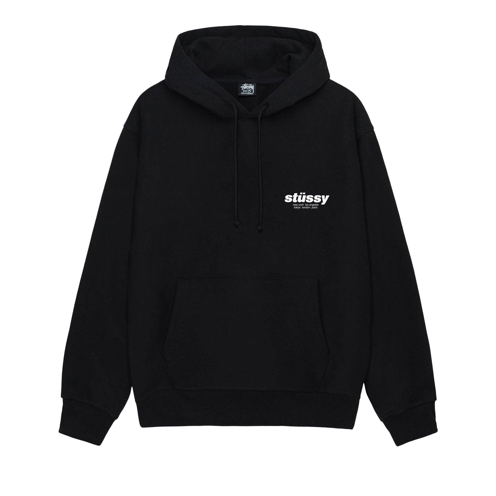 Buy Stussy Rollers Hoodie 'Black' - 1925160 BLAC | GOAT