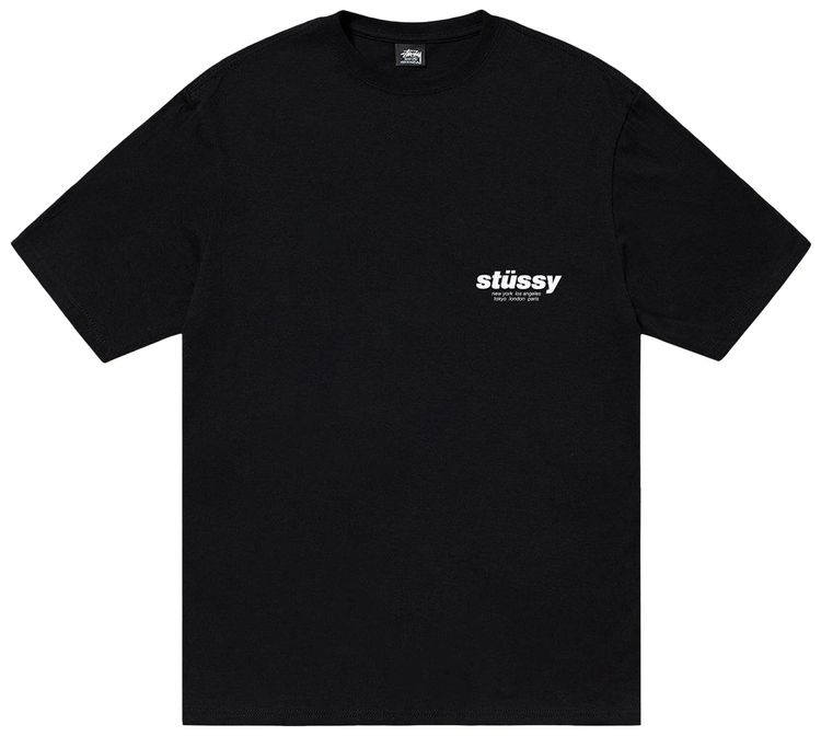 Stussy Rollers Tee Black